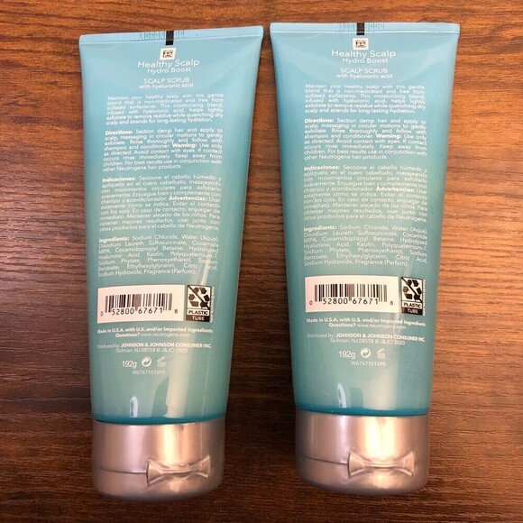 Neutrogena Hydro Boost Scalp Scrub with Hyaluronic Acid 6.8 oz. - Picture 2 of 2